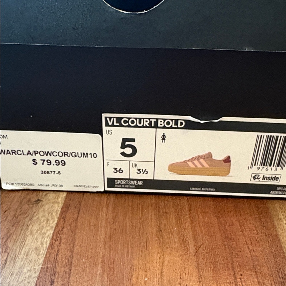 Adidas Platform Suede Shoes - Picture 9 of 9